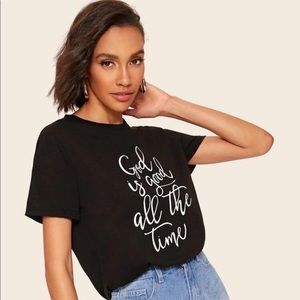 SHEIN Short Sleeve Shirt